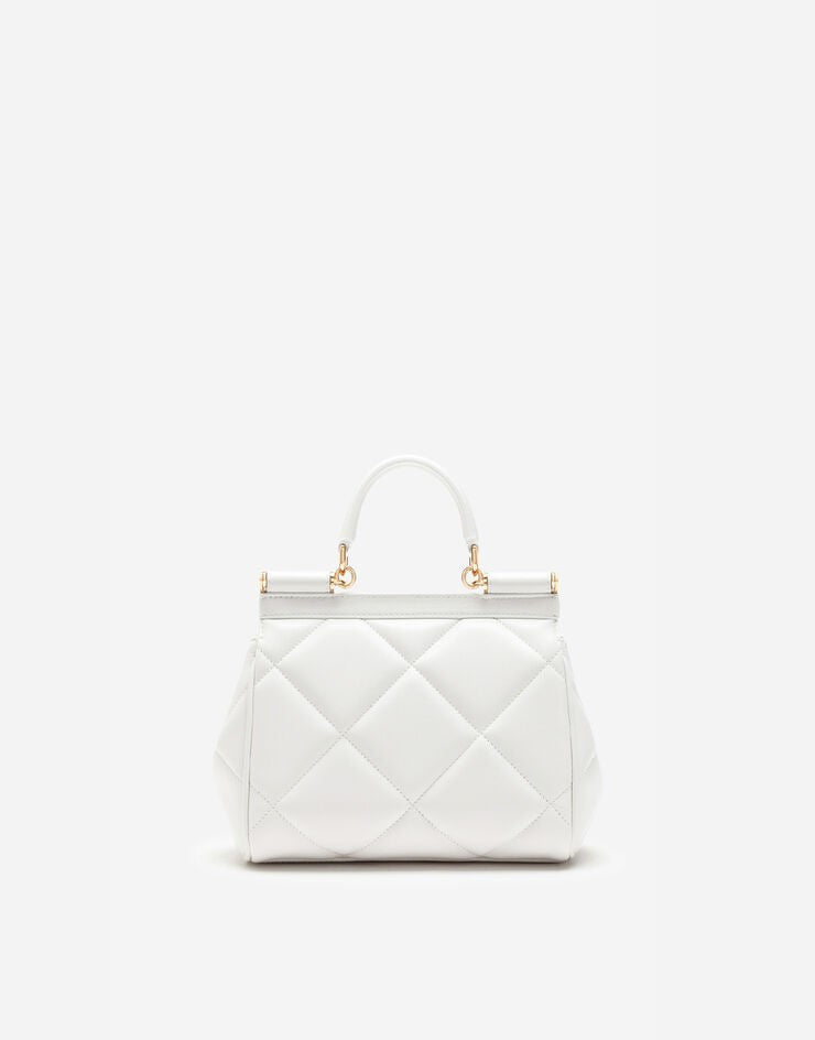 Dolce &amp; Gabbana Small Sicily Bag in Aria Matelassé Calfskin