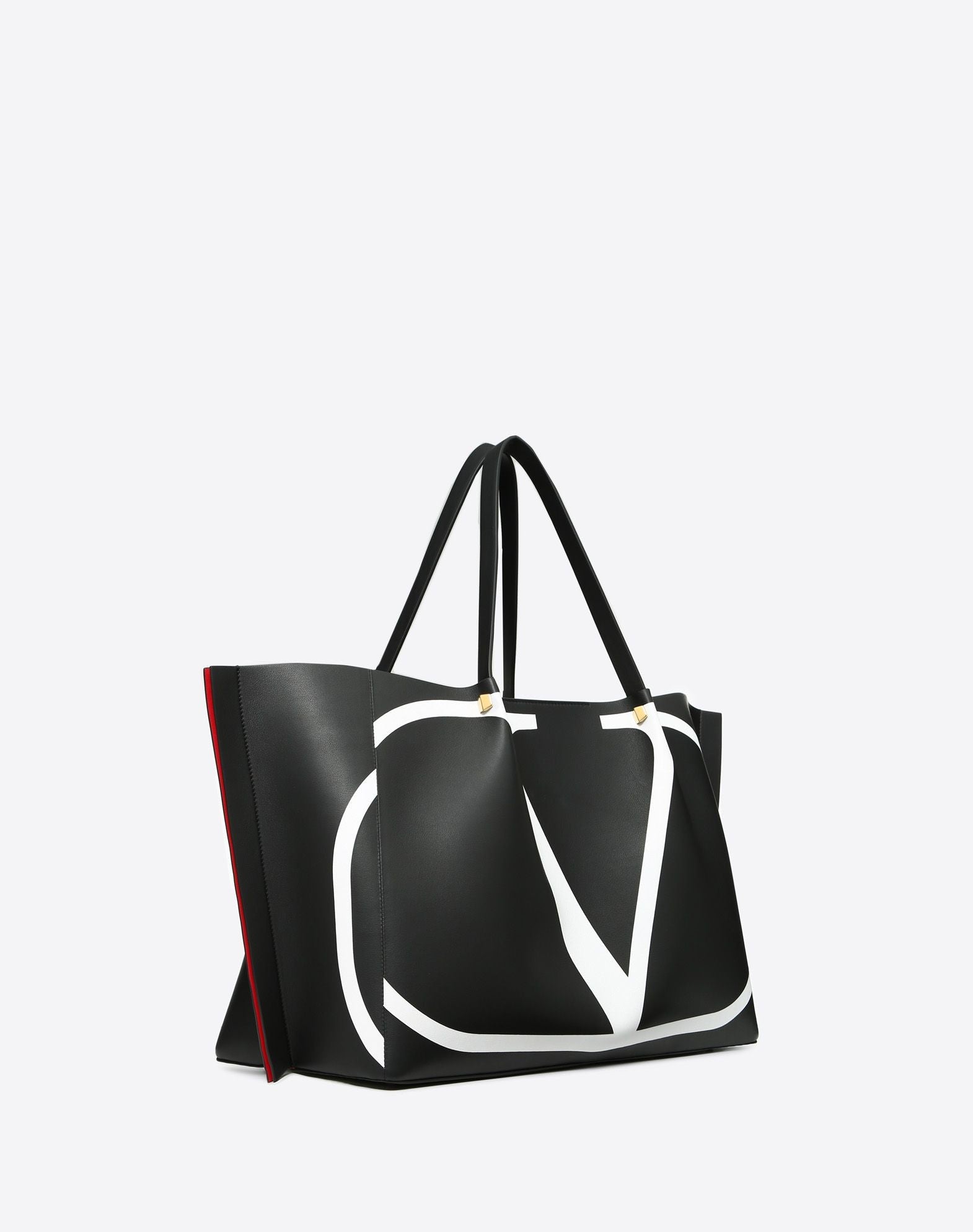 Valentino Large VLOGO Escape Shopper With Inlay Detail