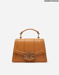 DOLCE &amp; GABBANA DG AMORE BAG IN CALFSKIN