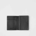 Burberry Check E-canvas Folding Card Case