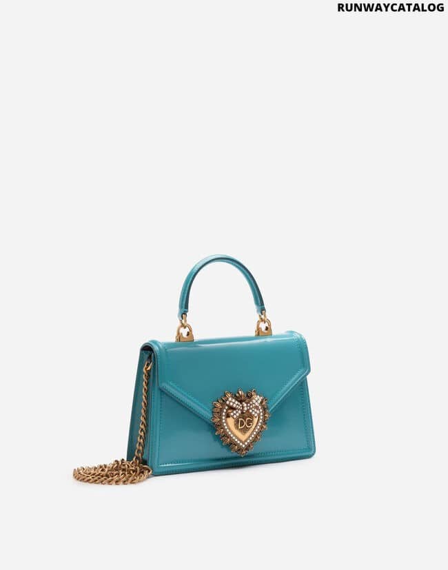 DOLCE &amp; GABBANA SMALL DEVOTION BAG IN CALFSKIN