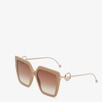 FENDI Acetate and Metal Sunglasses