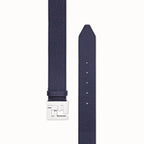 Fendi Blue Romano leather belt
