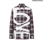 Burberry Love Print Vintage Check Cotton Shirt