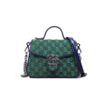 Gucci GG Marmont Multicolor Mini Top Handle Bag