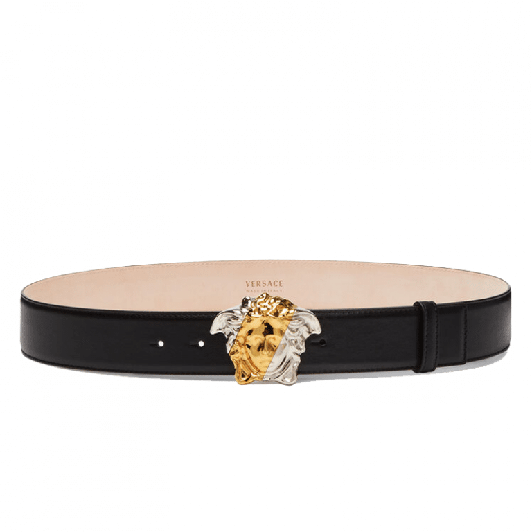 Versace La Medusa Leather Belt