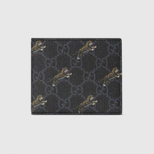 Gucci GG Wallet With Tiger Print