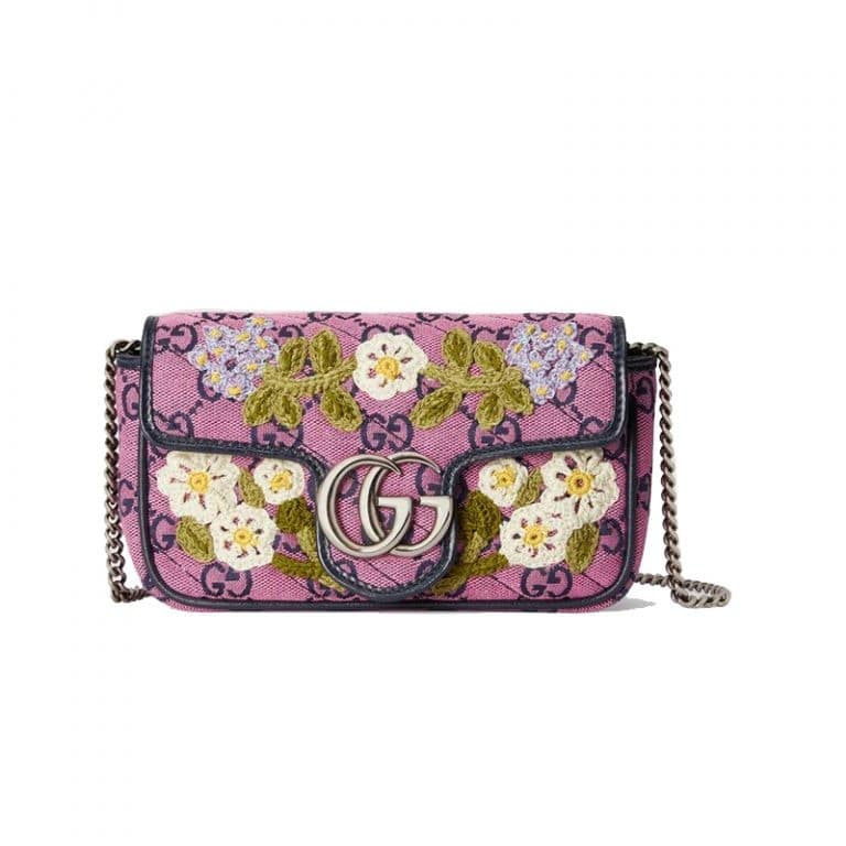 Gucci GG Marmont Multicolour Super Mini Bag