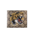 Gucci Tiger print GG Supreme Wallet