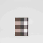 Burberry Check E-canvas Folding Card Case