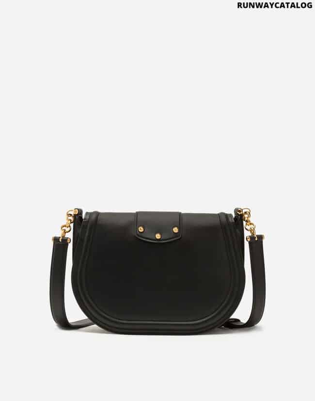 DOLCE &amp;GABBANA MEDIUM DG AMORE BAG IN CALFSKIN