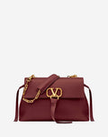 Valentino Medium VRing Grainy Calfskin Chain Bag