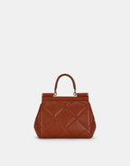 Dolce &amp; Gabbana Small Sicily Bag in Aria Matelassé Calfskin