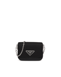 Prada Nylon and Leather Identity Shoulder Bag