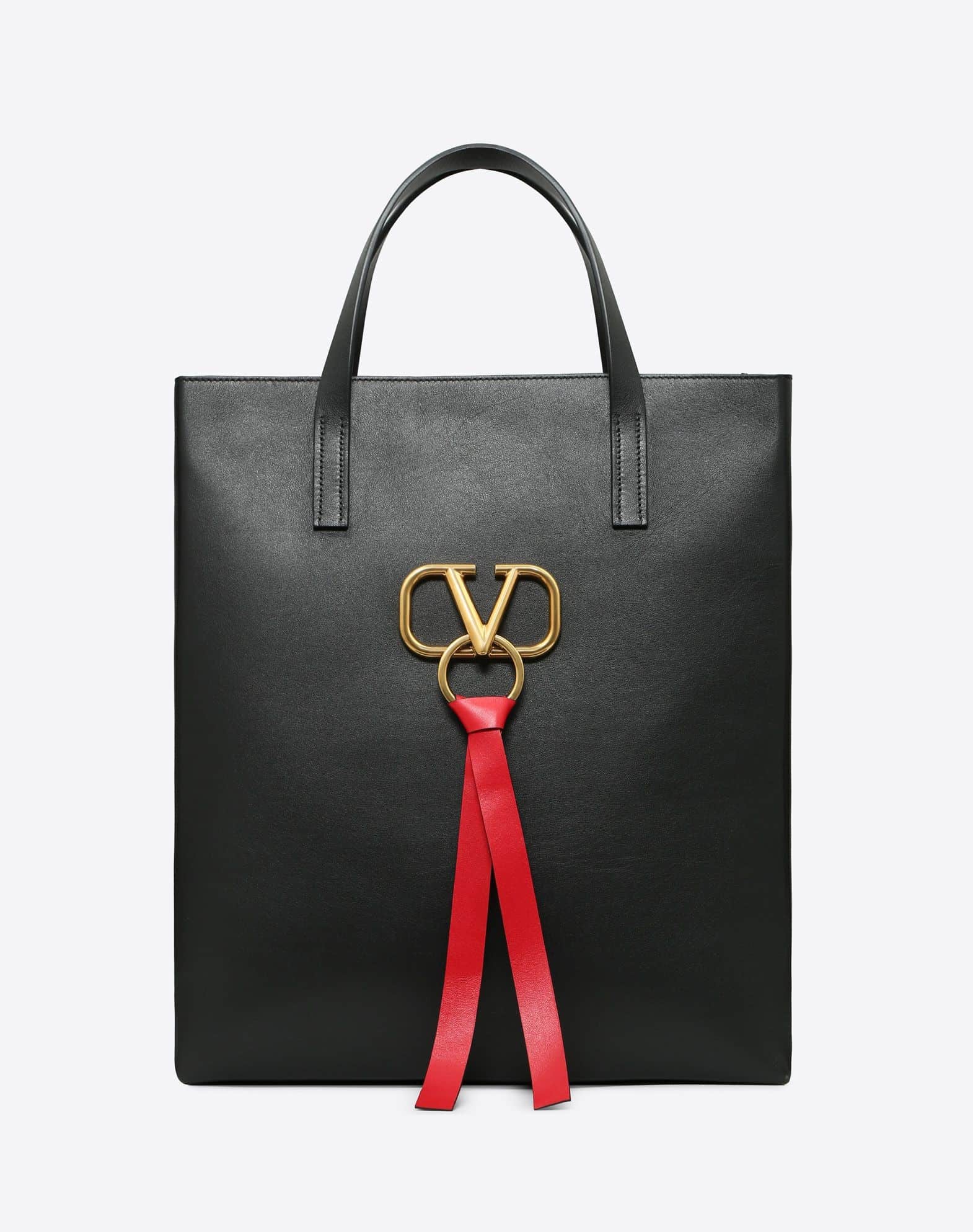 Valentino Long Vring Shopping Tote