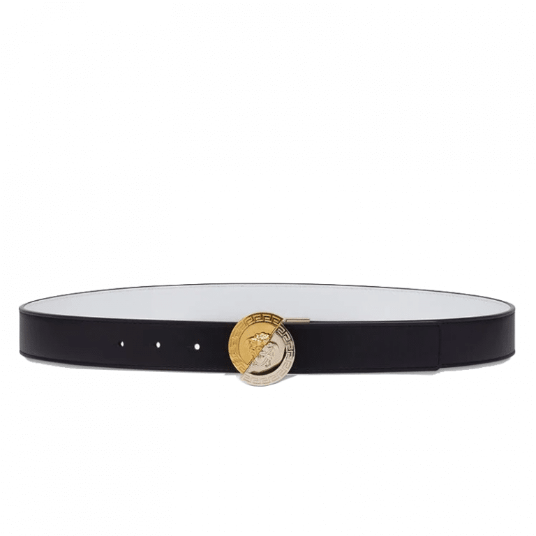 Versace Medusa Demi Reversible Leather Belt