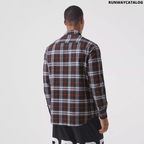 Burberry Love Print Vintage Check Cotton Shirt