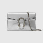 Gucci Dionysus super mini bag in Silver