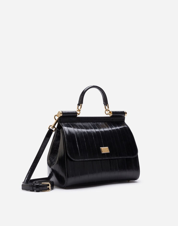 Dolce &amp; Gabbana Medium Sicily Bag in eel