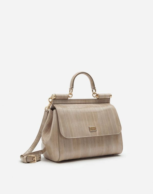 Dolce &amp; Gabbana Medium Sicily Bag in eel