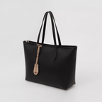 Burberry Medium Coated Leather Tote