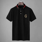 Givenchy Star Trim Contrast Collar Polo Shirt