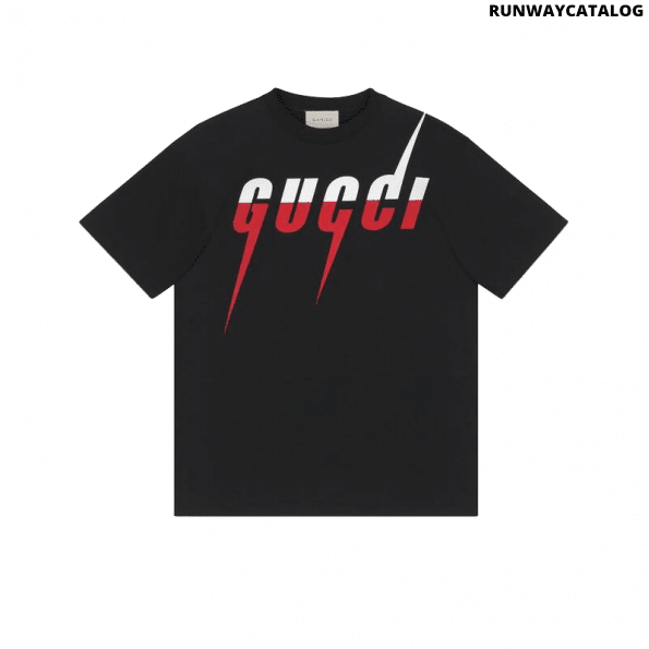 Gucci Blade Print Cotton T-shirt