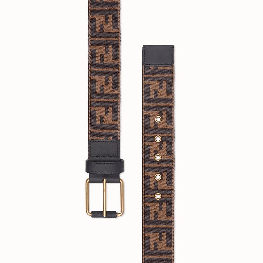 Fendi Multicolour fabric belt