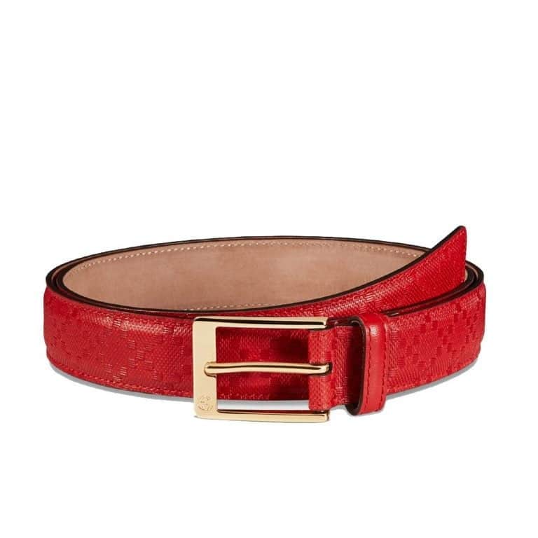Gucci leather belt