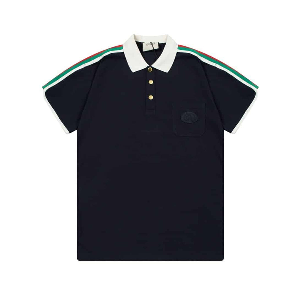 Gucci GG Logo Pique Polo Shirt