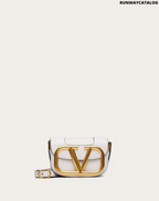 Valentino Small Supervee Neon Calfskin Crossbody Bag