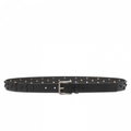Versace Medusa Stud Leather Belt
