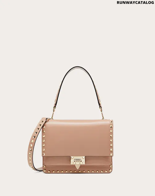 Valentino Rockstud Smooth Calfskin Crossbody Bag