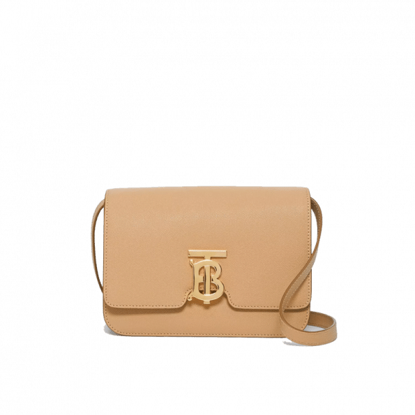 Burberry Small Grainy Leather TB Bag