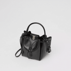 Burberry Monogram Motif Leather Bucket Bag