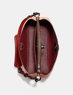 Coach Willow Shoulder Bag In Colorblock With Signature