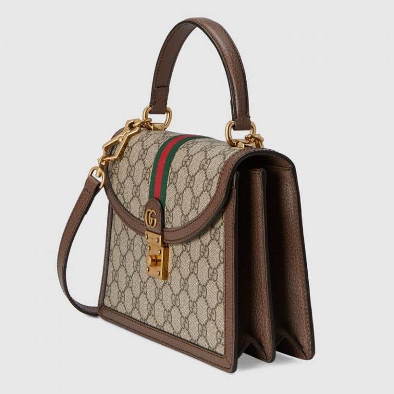Gucci Ophidia Small Top Handle Bag with Web