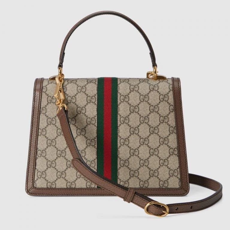 Gucci Ophidia Small Top Handle Bag with Web