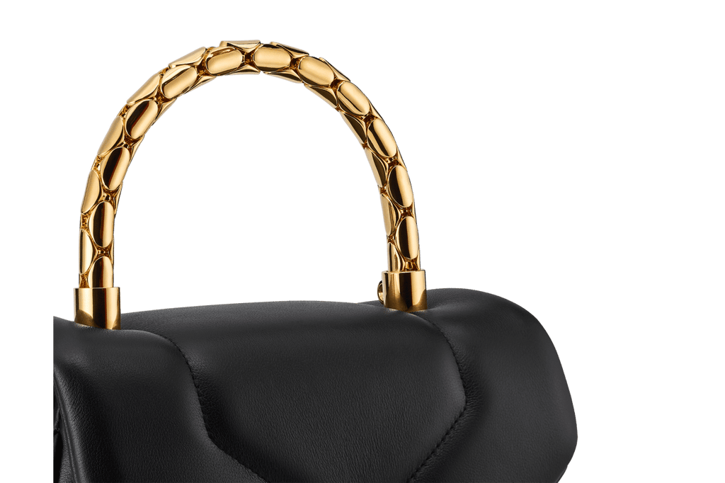 Serpenti Reverse Top Handle