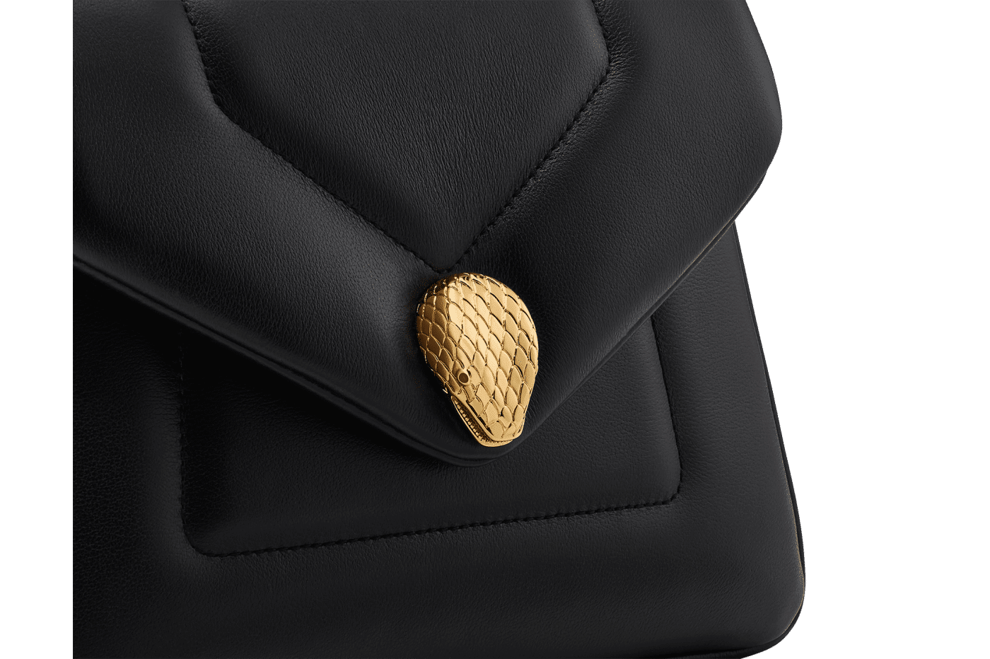 Serpenti Reverse Top Handle