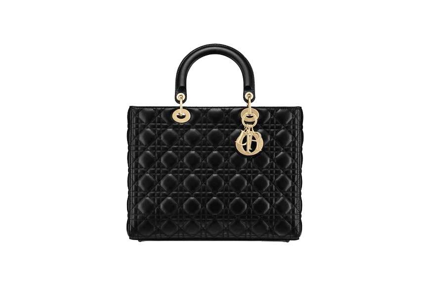 Christian Dior Lady Dior lambskin tote bag