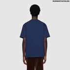 Gucci Interlocking G Stripe Print T-shirt Blue