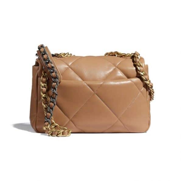 Chanel 19 Flap Bag In Caramel