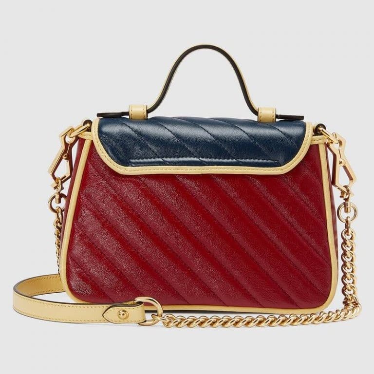 Gucci GG Marmont Mini Top Handle Bag
