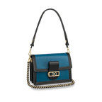 Louis Vuitton Dauphine MM Bag in Navy Blue