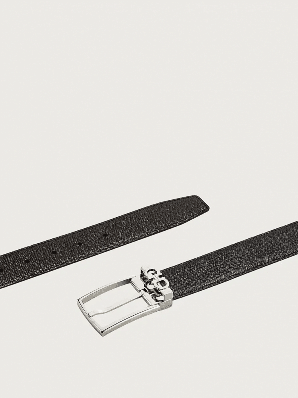 Salvatore Ferragamo Reversible and Adjustable Gancini Belt