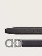 Salvatore Ferragamo Reversible and Adjustable Gancini Belt