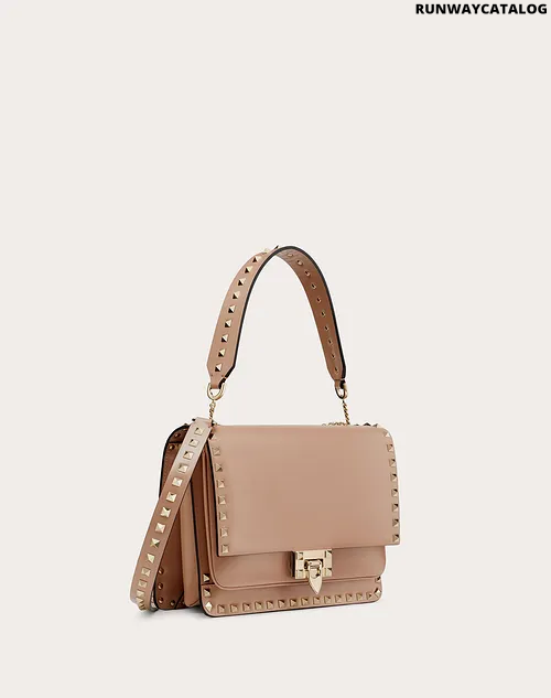 Valentino Rockstud Smooth Calfskin Crossbody Bag