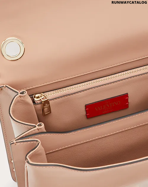 Valentino Rockstud Smooth Calfskin Crossbody Bag