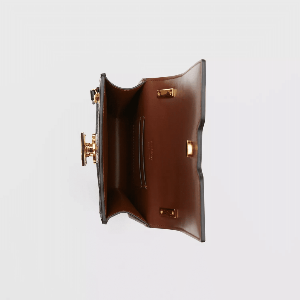 Burberry Monogram Stripe E-canvas Robin Bag